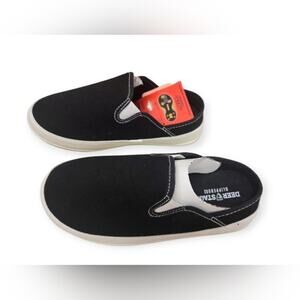 NWT boy's size 4 black slip on shoes